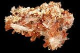Orange Creedite Crystal Cluster - Durango, Mexico #84198-1